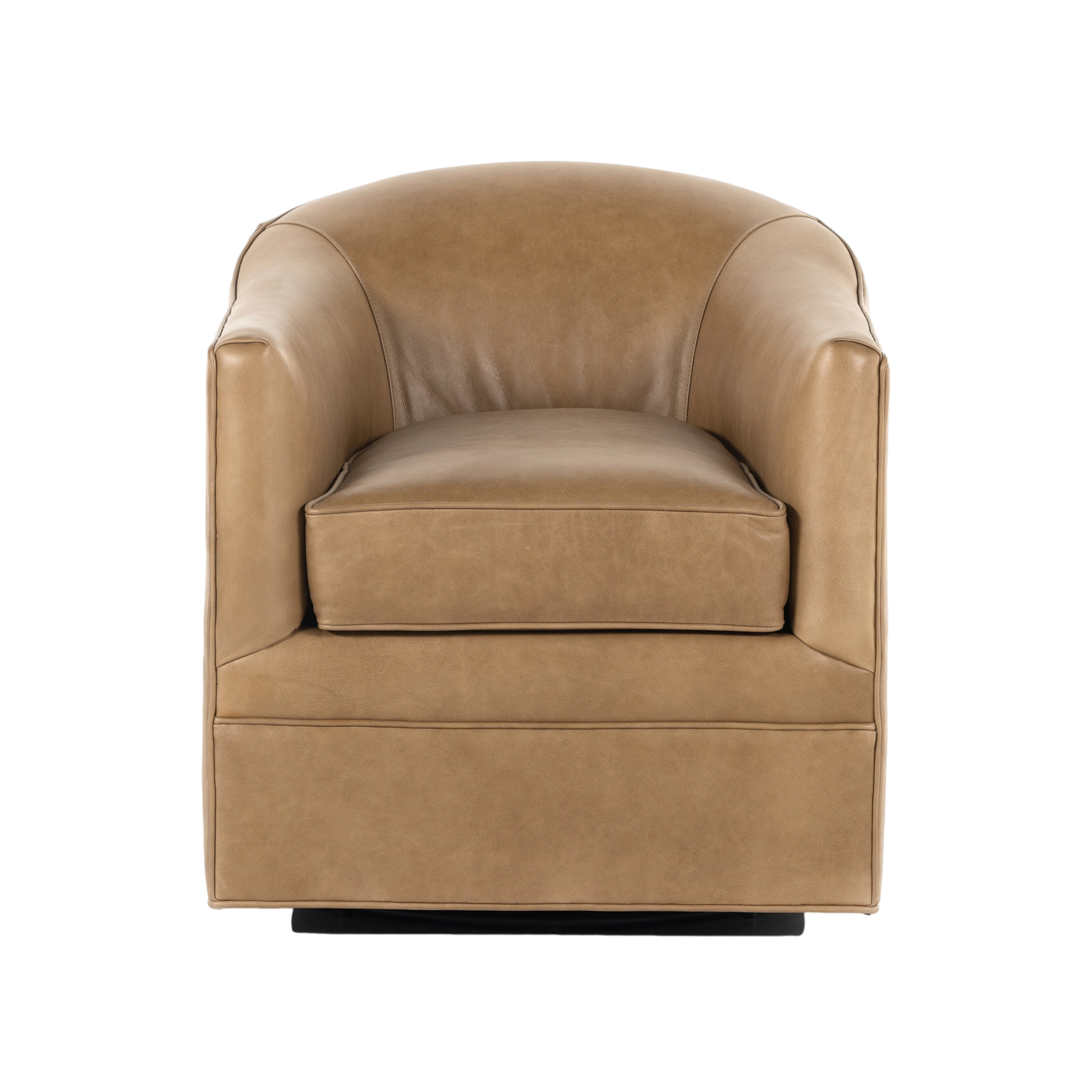 Taupe discount barrel chair