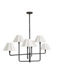 Polly Metal Chandelier (White)