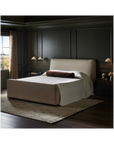 Meryl Slipcover Bed (Broadway Stone)