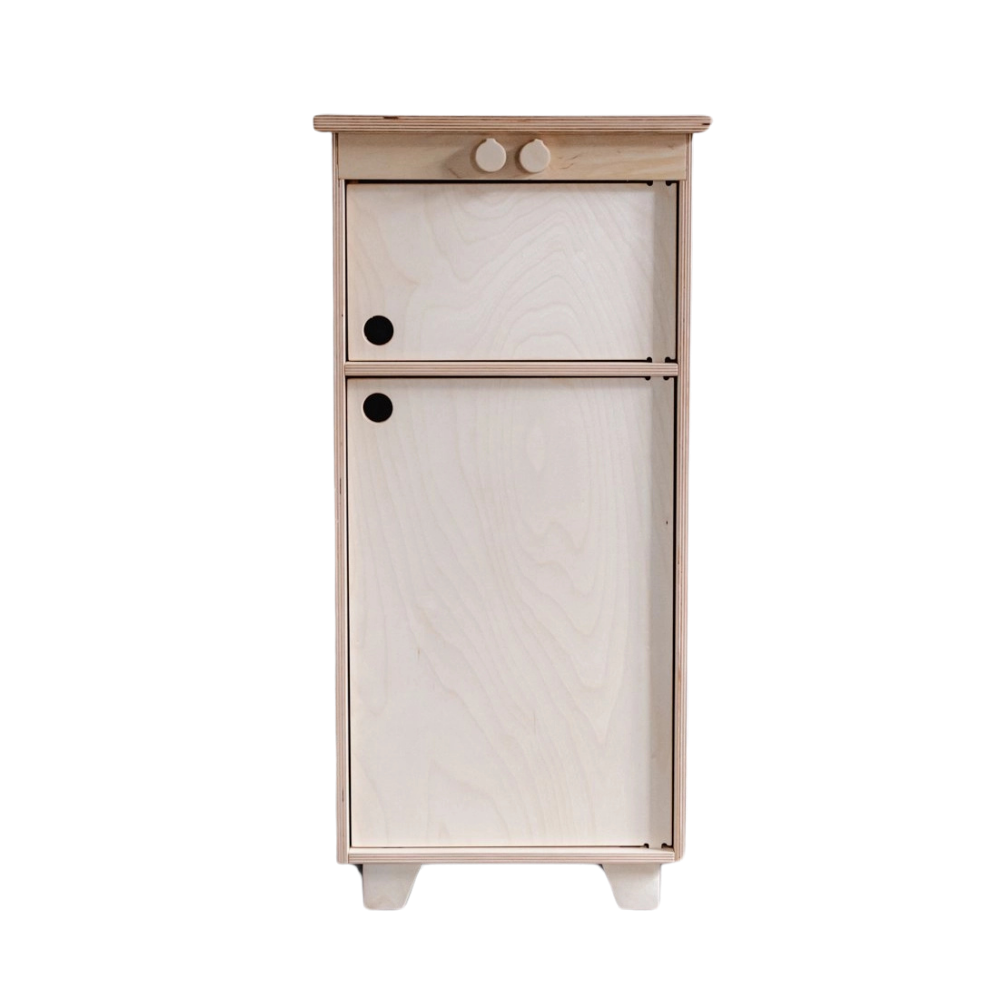 Wooden Play Fridge (Natural)